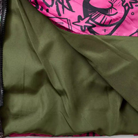 2023 Offres Spéciales 90 blanc duvet de canard col montant hommes veste noir Graffiti imprimé Camouflage Clash hommes vers le bas manteau