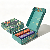 Boîte d'expédition en carton recyclable pour dentifrice, conception gratuite, impression personnalisée recto-verso, gaufrage, boîte d'expédition