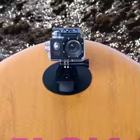 Planche à pagaie ISUP de surf professionnelle avec support de caméra planche à pagaie gonflable en PVC pour unisexe