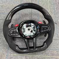 Aksesoris Interior Mobil BMW Magnetic Paddle LED Steering Wheel LCI Style G05 G20 G30 G2X G3X G8X F9X Custom Carbon
