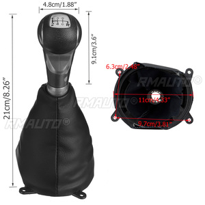 หัวเกียร์รถยนต์แบบธรรมดา 5/6 สปีด พร้อมปลอกหุ้ม สำหรับ Honda Civic DX EX LX ปี 2006-2011 รุ่น 54102-SNA-A01 - Product Image 3