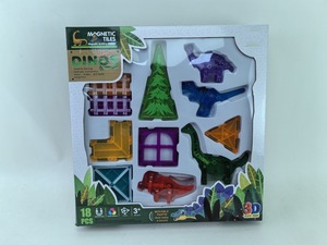 18 Piezas de Placas Magnéticas de Colores <span class=keywords><strong>para</strong></span> Ventanas, Bloques de Construcción de Plástico ABS, Fichas Magnéticas Educativas, Juguete Creativo de Apilamiento <span class=keywords><strong>para</strong></span> Niños - Product Image 3
