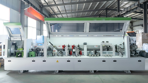 Machine de chantournage automatique à 8 fonctions avec pré-fraisage/ébarbage/suivi pour la production de meubles en bois - Product Image 5