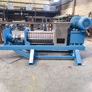 Trituradora de residuos de supermercado de alta calidad, máquina deshidratadora de residuos domésticos, prensa de tornillo deshidratador - Product Image 2