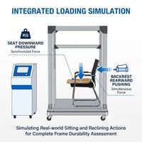 Machine d'essai de durabilité des roulettes à disque, directement de l'usine, acceptant OEM/ODM, garantie 1 an, certifiée ISO CE