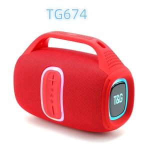 <span class=keywords><strong>Enceinte</strong></span> T&G TG674 Portable d'Extérieur Subwoofer Sans Fil 30W Carte TF Haut-Parleur Bluetooth BT pour le Sport - Product Image 5