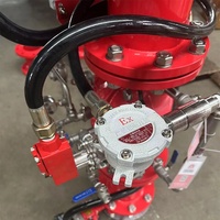 CA Valves d'alarme incendie Valve déluge à membrane antiexplosion avec panneau de commande