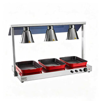 Lampe chauffante pour buffet, maintien au chaud des aliments pour la restauration, chauffe-pizza, lampe de réchauffement, station de réchauffement alimentaire, station de réchauffement pour barbecue
