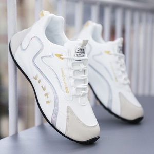 Zapatillas deportivas de moda para hombre, con diseño de patchwork, con cordones, ligeras, para caminar a diario, con suela antideslizante. - Product Image 5