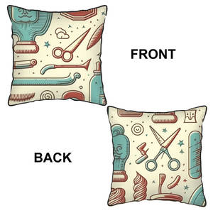 Custom image Double-Sided Velvet Bordered <b>Decorative</b> <b>Pillows</b> with Core Double-Sided Design - Product Image 4