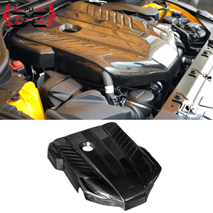 Couverture de moteur en fibre de carbone PU pour Toyota GR <span class=keywords><strong>Supra</strong></span> A90 A91 <span class=keywords><strong>Mk5</strong></span>, remplacement du capot moteur, garniture intérieure du capot, kit carrosserie - Product Image 5