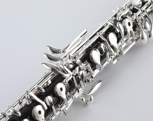 Oboe de haute qualité avec corps plaqué argent 17 clés, tonalité Do, emballage personnalisé, modèle TOB-626 - Product Image 3