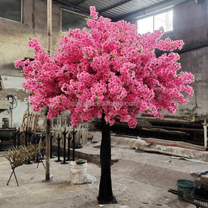 <span class=keywords><strong>A110</strong></span> Faux 10ft 12ft 15ft Décoration de Mariage Grande Fleur de Sakura Blanc Courbé Géant Faux Plante Artificielle Fleur de Cerisier - Product Image 4