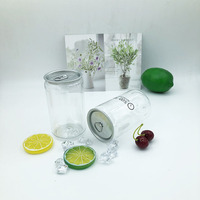 Gobelets en plastique de 330ml pour boisson, soda transparent, boisson