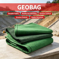 Sac écologique à haute résistance à la traction, sac géotextile perméable pour la restauration des mines, la prévention des glissements de terre sur les pentes
