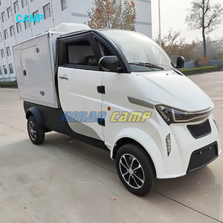 4 wheel enclosed electric car electric cargo van light cargo delivery truck