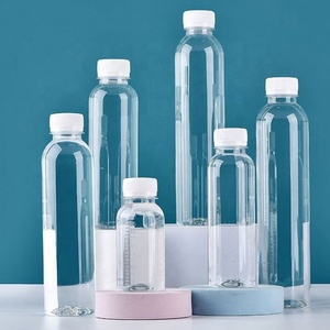 Wholesale 8oz 12oz 16oz Food Grade PET Square Beverage <b>Plastic</b> Juice Bottle With Black <b>Cap</b> - Product Image 4