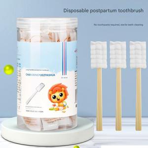 Bâtonnets de nettoyage buccal jetables et portables en gaze pour bébés et nourrissons, pour l'hygiène dentaire, voyage et usage domestique, paquet de 30 bâtonnets - Product Image 4
