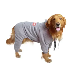Dog clothes Golden Retriever Labrador Samoa Alaska Medium and Large Dogs Trendy Brand Big Dog Four-legged Sweater