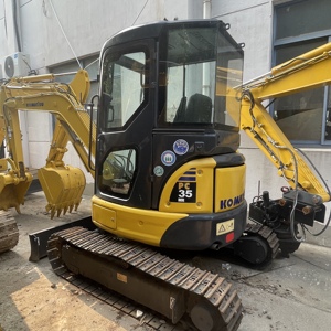 รถขุดขนาดเล็ก KOMATSU PC35MR มือสอง น้ำหนัก 3.5 ตัน รถขุดไฮดรอลิกแบบตีนตะขาบ เครื่องจักรก่อสร้าง - Product Image 3