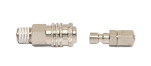 Conector Neumático Recto Tipo 21 de Precisión OEM - Acoplamiento de Liberación Rápida de Perfil Pequeño para Robótica y Equipos de Precisión - Product Image 3