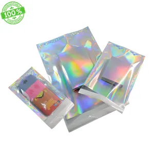 Saco de embalagem personalizado, saco de embalagem para correio de postagem de plástico 9x12 holograma a4, envelopes de maçaneta grátis