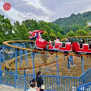 Atracción Familiar para Niños, Juego Infantil, Parque <span class=keywords><strong>de</strong></span> Atracciones, Montaña Rusa, Montaña Rusa con Forma <span class=keywords><strong>de</strong></span> Dragón en Venta - Product Image 1