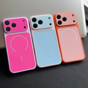 เคสโทรศัพท์แม่เหล็กสีนีออนตัดกัน Senyork รุ่น Instant Transform 17 Pro Max สำหรับ iPhone 13 14 15 16 ขายส่งจากโรงงาน - Product Image 5