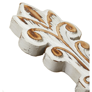 Großhandel benutzer definierte handgemachte Harz Handwerk rustikale Holz Kruzifix Kirche religiöse Gegenstände Kreuz Kreuze Ornamente Wandbehang Dekor - Product Image 2
