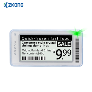 Zkong điện tử kỹ thuật số nhãn giá siêu thị LCD giá tag thành phần thiết yếu <span class=keywords><strong>EAS</strong></span> (bài viết điện tử giám sát) Hệ thống - Product Image 1