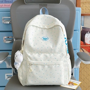 New polka dot creative <b>backpack</b> cute simple with a girlish vibe Ideal for junior and senior high <b>school</b> students - Product Image 6