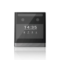 Sistema de asistencia de máquina de Control de acceso de puerta biométrica de reconocimiento facial con Control de acceso de lector de código Qr