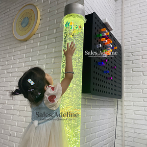Tubo <span class=keywords><strong>de</strong></span> Burbujas Sensoriales LED Interactivo, Equipo <span class=keywords><strong>de</strong></span> Terapia Visual Sensorial para Terapia <span class=keywords><strong>de</strong></span> Autismo - Product Image 2