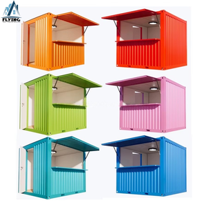 Cửa hàng lưu động mở rộng 10ft 20ft, quầy bar và quán cà phê hiện đại dạng container, cửa hàng tiện lợi di động mô-đun - Product Image 6