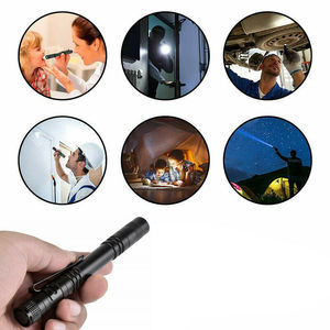 Venta caliente <span class=keywords><strong>armas</strong></span> <span class=keywords><strong>de</strong></span> autodefensa LED pluma luz mini linterna LED para correr - Product Image 6