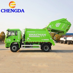 Dongfeng Shacman L3000 4*2 5 8 9 Cubic Meters 10 12 CBM Light <strong>Mini</strong> Hook Lift Compressed Compressor <strong>Garbage</strong> <strong>Truck</strong> for Sale - Product Image 6