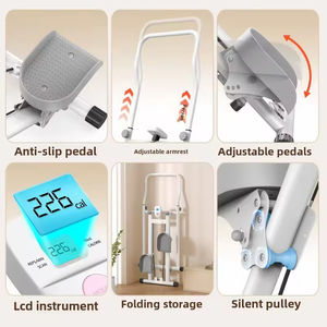 Steppeur silencieux multifonctionnel en place, steppeur d'escalier professionnel pour un entraînement complet du corps, steppeur d'escalier pliable pour exercices cardiovasculaires - Product Image 3