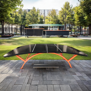 Tavolo <span class=keywords><strong>da</strong></span> <span class=keywords><strong>Calcio</strong></span> <span class=keywords><strong>Balilla</strong></span> SMC Standard Durevole per Esterni, Arancione, Attrezzatura <span class=keywords><strong>da</strong></span> Allenamento di Alta Qualità, Autoportante 3000x1500x760mm - Product Image 1