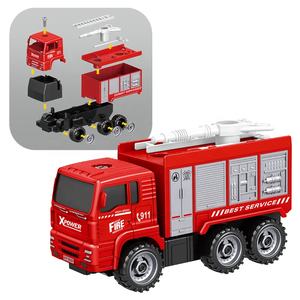 Samtoycn Juguete <span class=keywords><strong>de</strong></span> Construcción <span class=keywords><strong>de</strong></span> Plástico Extraíble para Niños, Camión <span class=keywords><strong>de</strong></span> Juguete <span class=keywords><strong>de</strong></span> Fricción por Inercia - Product Image 3