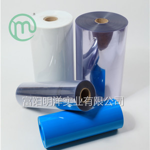 ม้วนพลาสติกพีวีซีแบบพองตัว Mingyang ความหนา 0.1-0.8 มม. กระบวนการเคลือบผิวแบบ Calendering สำหรับบรรจุภัณฑ์ - Product Image 1
