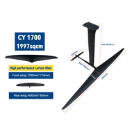 2025 nouveau Design hydroptère CY 1700 haute Performance en Fiber de carbone débutants feuille eau jouer surf électrique planche de surf hydroptère