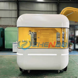 Мобильный фудтрак-прицеп, передвижная уличная кухня, фургон для фастфуда с кухонным оборудованием для продажи - Product Image 2