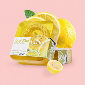 100 גרם אמבט ניקוי עמוק לחסל קרדית העור הלבנה סבון עבודת יד סבון לימון - Product Image 3