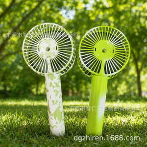 Coque de mini-ventilateur en plastique Zr0871, impression par transfert d'eau, traitement personnalisé avec matériaux fournis - Product Image 3