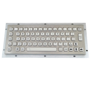 Quiosco de la industria del metal personalizado IP65 estacionamiento público al aire libre impermeable antidisturbios teclado de acero inoxidable - Product Image 1