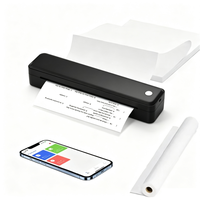 Imprimante thermique de reçus noir et blanc A4 USB en plastique