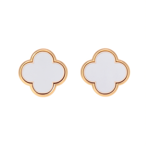 Boucles d'oreilles tendance en acier inoxydable 316L avec placage or PVD, durables et résistantes - Product Image 2