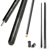 TAVON Vente en gros de queues de billard personnalisées en fibre de carbone 100%, texture 3K, fabrication OEM ODM