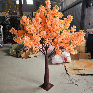 JINDA Arbre artificiel <span class=keywords><strong>Jacaranda</strong></span> violet sur mesure en gros pour la décoration de jardins et de lieux commerciaux - Product Image 2