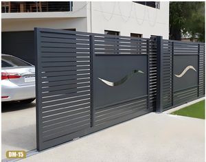 Accesorios de puerta corredera de aleación de aluminio de diseño europeo <span class=keywords><strong>Centurion</strong></span> D5 Motor automático puerta exterior valla suelo pista rollo hoteles - Product Image 3